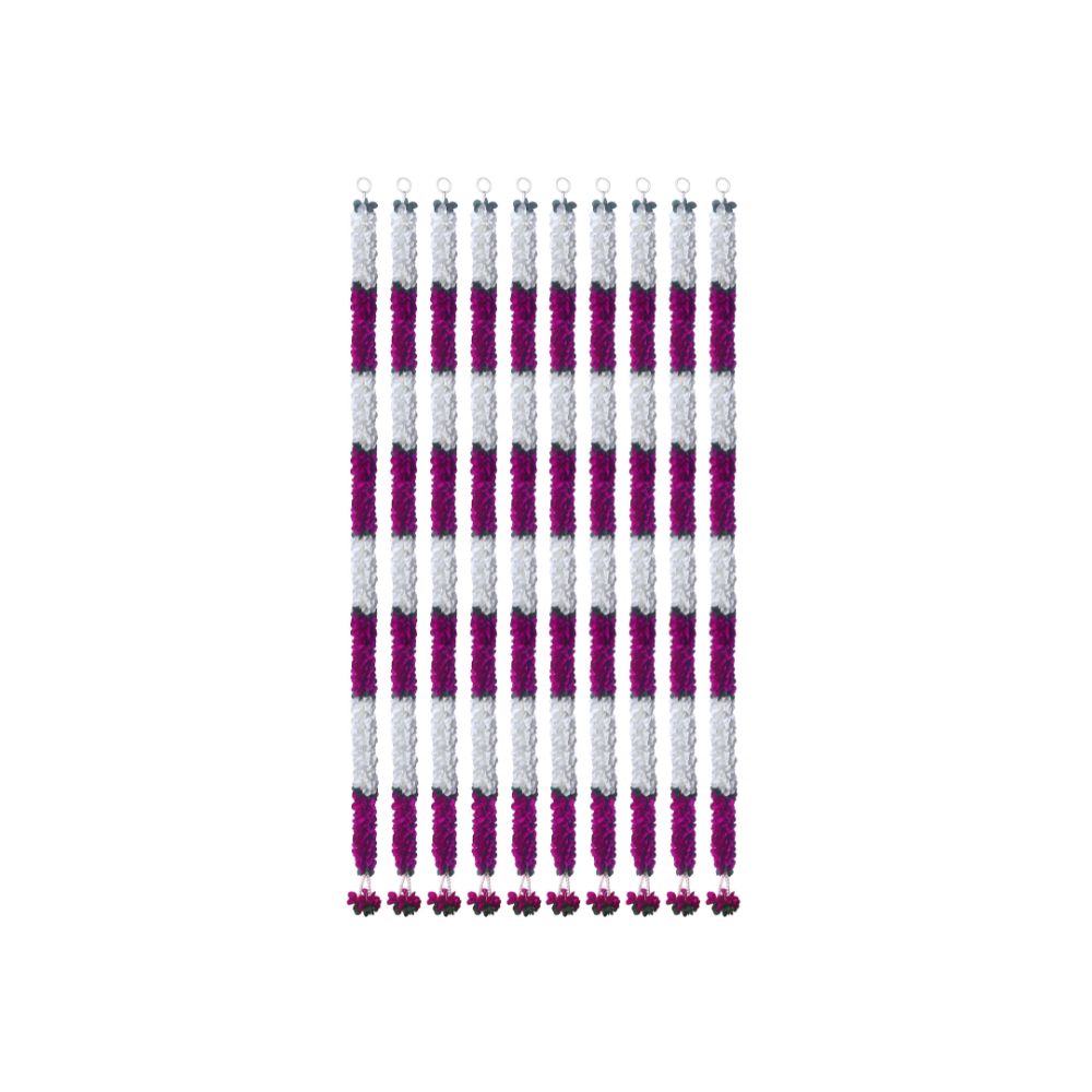 CLOTH LADI SF 07 (COLOR- PURPLE+WHITE)